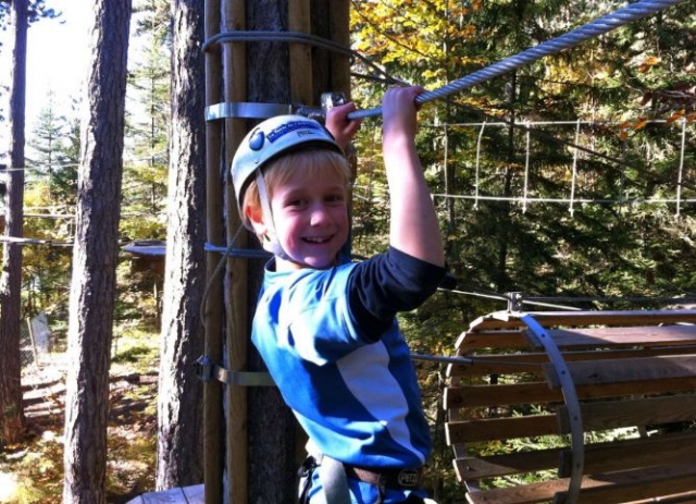  Aventura en el bosque cerca de Annecy 